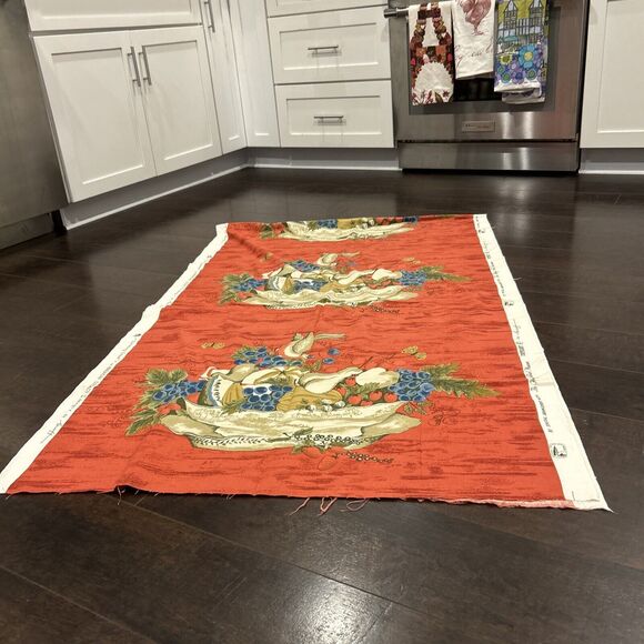 Vintage Henry Ford Museum By Greeff  Fruit Bowl Finishing School 3 Yards 2” - Picture 9 of 12